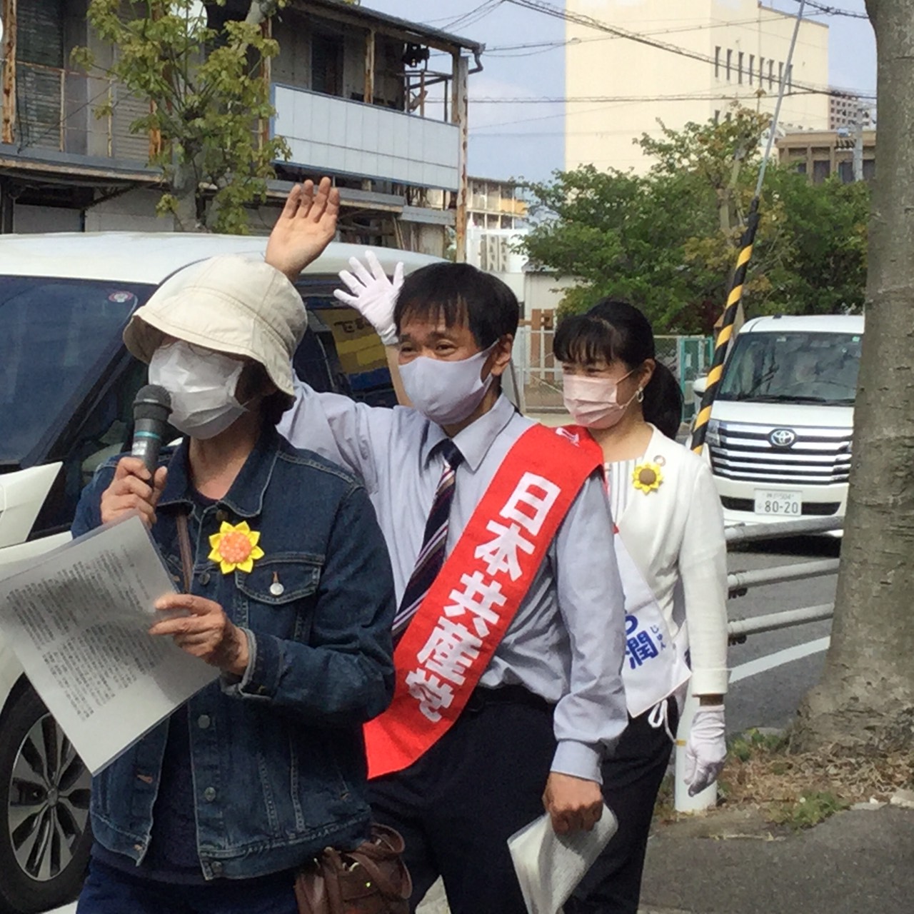 大庄地域モモタロウ宣伝